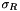 $\sigma_R$