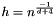 $h=n^{\frac{-1}{d+4}}$