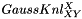 $GaussKnl^{X}_{XY}$
