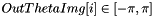 $OutThetaImg[i] \in [-\pi, \pi]$