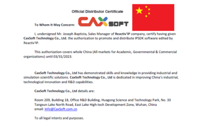 Reactiv’IP et Caxsoft Technology signent un contrat de distribution en Chine