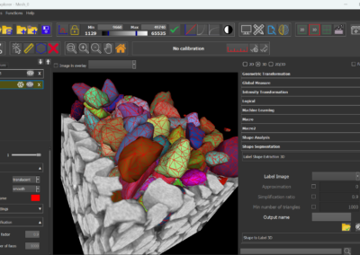 Extraction, simplification et visualisation de Mesh.