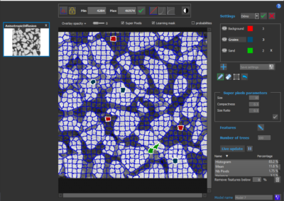 Segmentation using Super-pixel in IPSDK Explorer