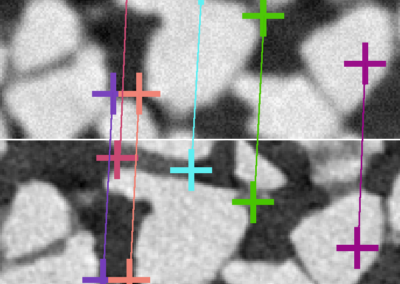 Registration based on scale invariant descriptors